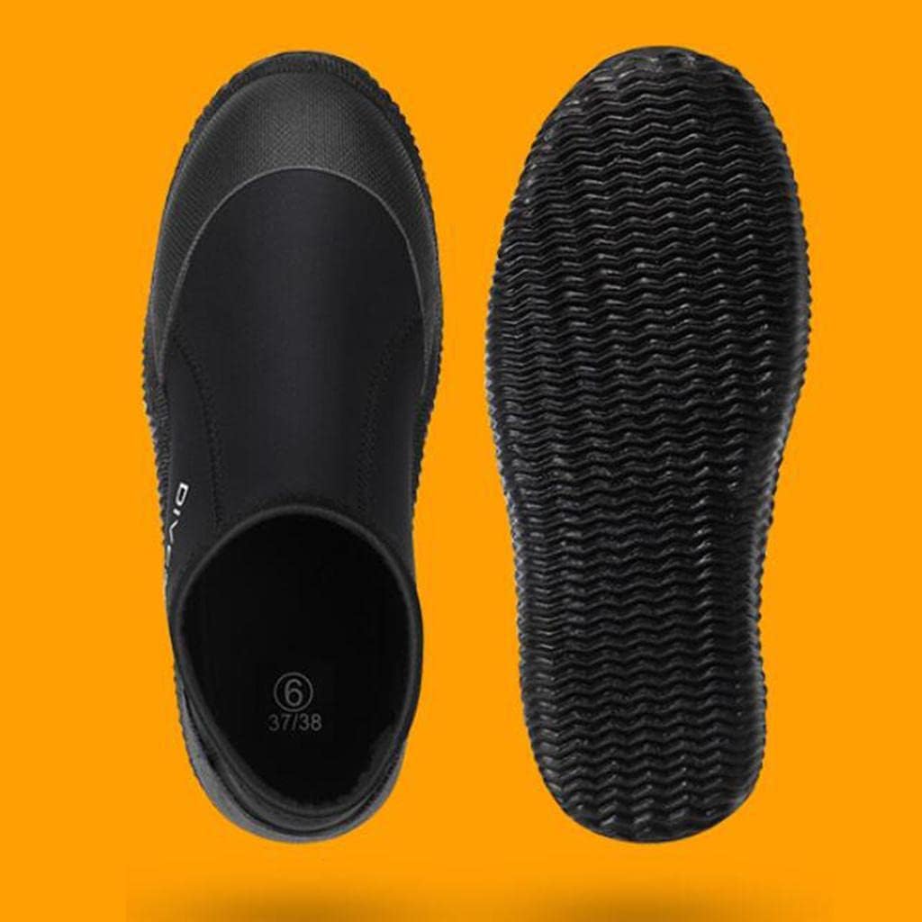 Adult Neoprene Diving Boots with Anti-Slip Rubber Sole for Water Sports Snorkeling Scuba Rafting Surfing