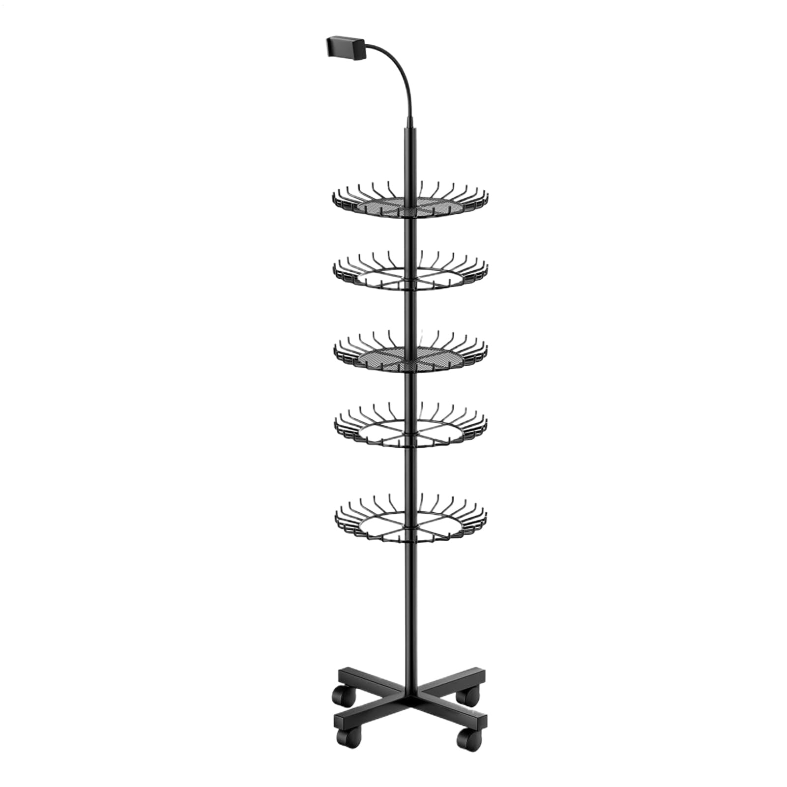 Estante para Trenzas Estante De Almacenamiento De Altura Ajustable | Soporte para Extensiones de Cabello Para Salón, Servicio , Extensiones, Estilismo Móvil y Entrenamiento de