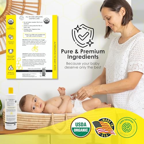 image for La Petite Creme French Premium Diapering Lotion - Diaper Cream Alterna