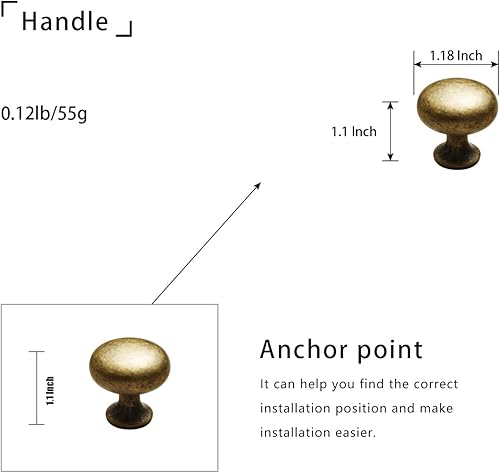 Miniatura 10 de Goo-Ki Elegantes manijas de gabinete de aleación de zinc negro, accesorios de lujo asequibles para dormitorio, cocina, paquete de 6 unidades