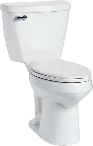 Mansfield Plumbing 384.387.WHT Summit ADA 1.28 Toilet, White