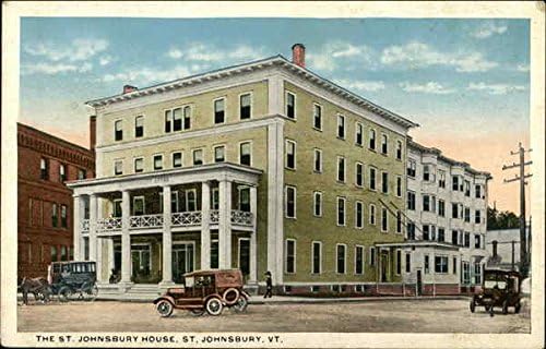 Street View of The St Johnsbury House St. Johnsbury, Vermont VT Original Antique Postcard