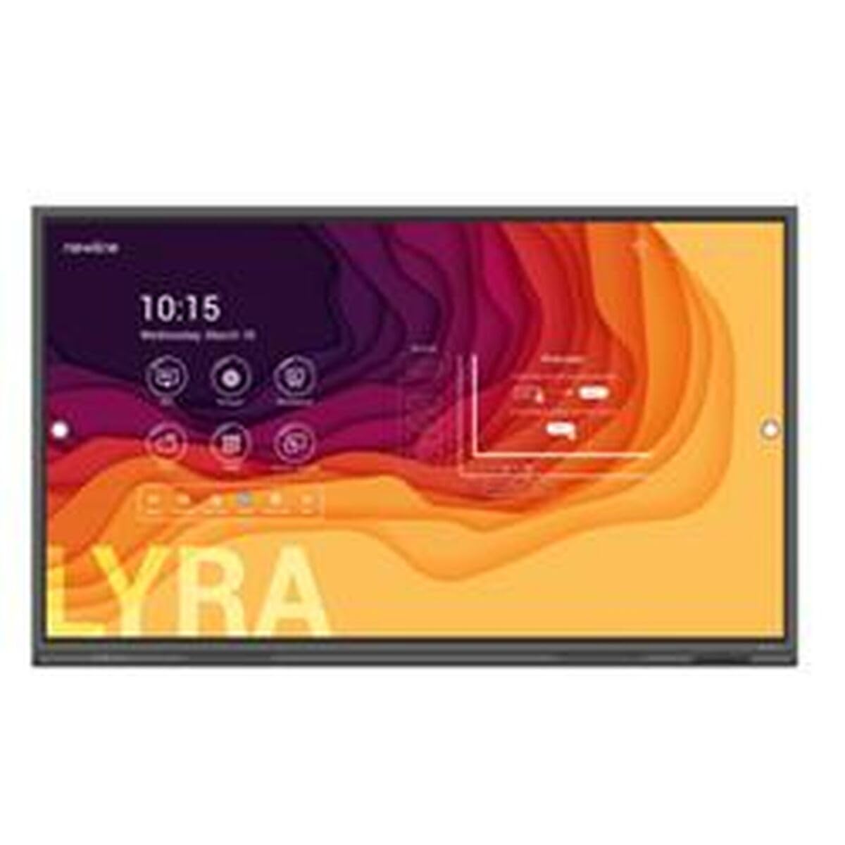 Newline Moniteur interactif à écran tactile TT-7523Q 4K Ultra HD de 75'
