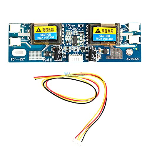 10-30V Universal CCFL Inverter LCD Monitor 4 Lamp for Laptop 15-22" Widescreen