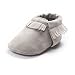 Kuner Baby Boys Girls Tassel Soft Soled Non-slip Crib Shoes Moccasins First Walkers