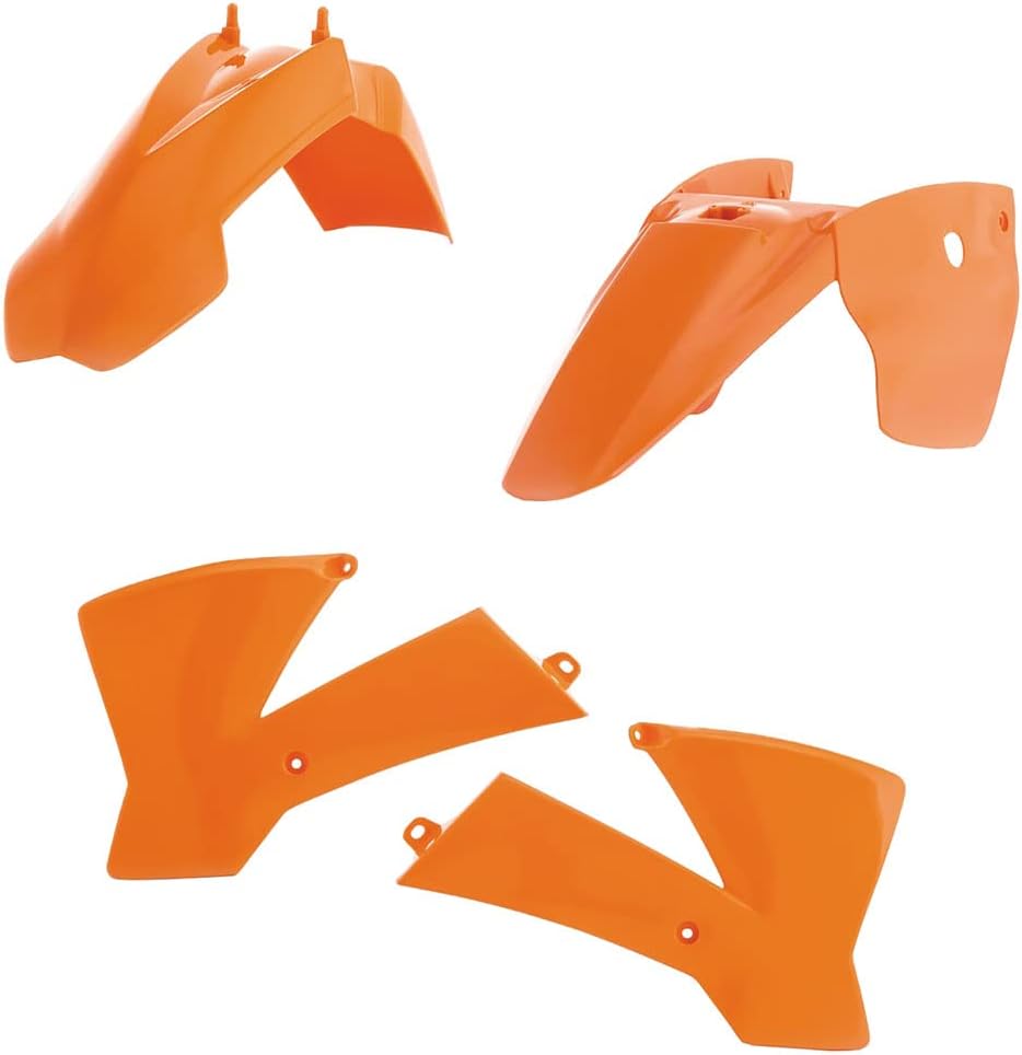 Acerbis Plastic Kit - KTM 66 SX 2002-2008 - Orange - 2041180206