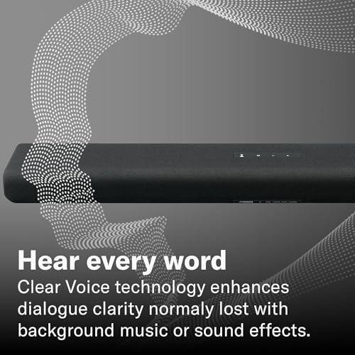 Image of YAMAHA SR-B40A Dolby Atmos Sound Bar with Wireless Subwoofer (Black)