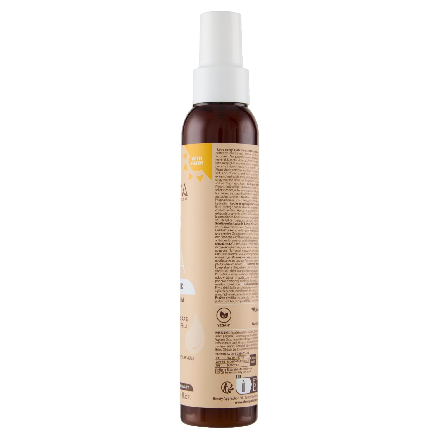 Alama Hydra - Sun Milk Latte Spray Protettivo Solare per Capelli, 150ml