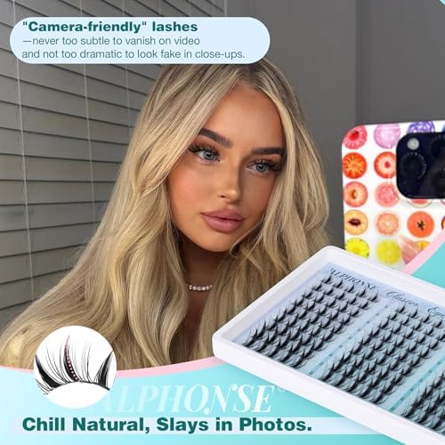 Anime Lash Clusters Fairy Manga Lashes Clusters 10-16mm Mixed Spiky Cluster Eyelash Extensions 135pcs Wispy Individual Lashes by ALPHONSE