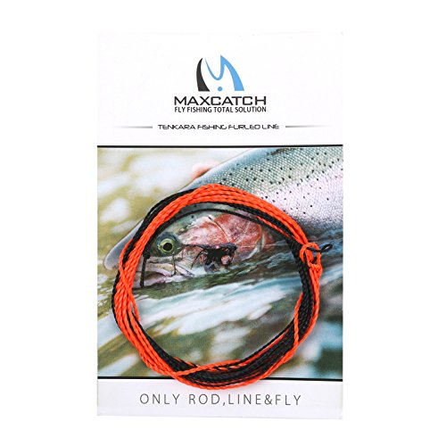 M MAXIMUMCATCH Maxcatch Tenkara Tapered Fly Fishing Line Braided Furled Line 12/13ft