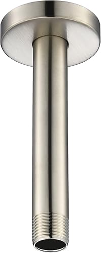 Vista 10 de RP61058-RB para brazo de ducha montado en pared y techo anti-fugas de 6 pulgadas y con brida para American Standard, bronce veneciano