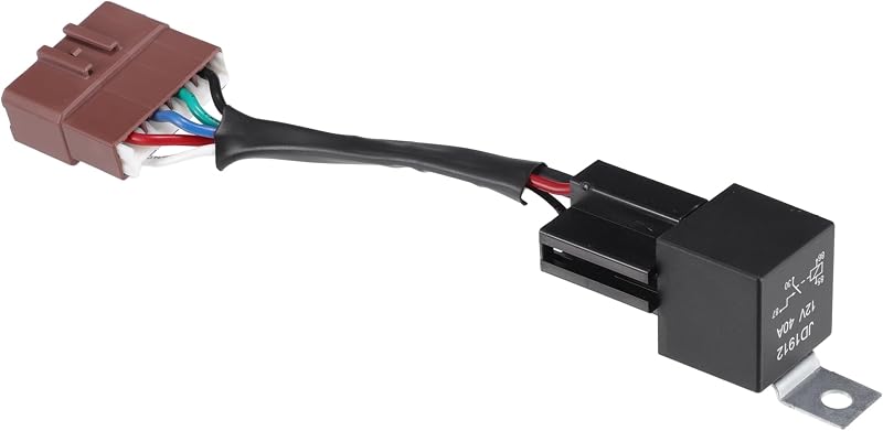 Relé principal com chicote X AUTOHAUX 5 lâminas para Honda e Acura – 12 V, 40 A