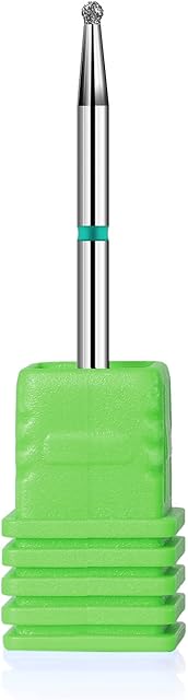 BNG Cuticle Drill Bit for Nails Diamond Nail File Ball Drill Bit Cuticle Cleaner Burr Tool for Electric Drill Machine Manicure Pedicure Polishing Kit