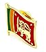 Produktbild Brosche mit Nationalflagge Sri Lanka SRILANKA Emaille Anstecknadel Anstecknadel aus hochwertigem Metall Emaille zum Sammeln Geschenk für Kleidung Hemd Jacken Mäntel Krawatte Hüte Taschen Rucksäcke
