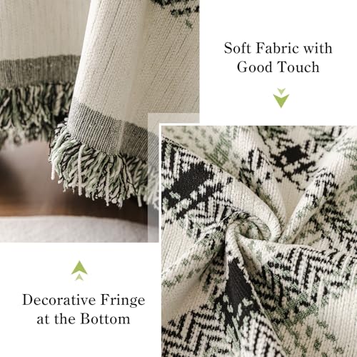 jianyana Sofa Covers Soft Durable Reversible Chenille Sofa Slipcover Couch Covers Modern Plaid Universal Furniture Protector for 1 2 3 4 Seater Sofa Loveseat L-shape Corner Futon Sofas - Image 2