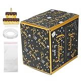 BESPORTBLE Spardose Geldziehbox Satz mit Herausziehbarem Fach Geburtstags Geldgeschenk für Partydekoration und