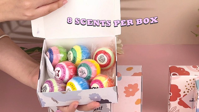 Amazon.com : kainga Recka 48 Natural & Organic Bath Bombs for