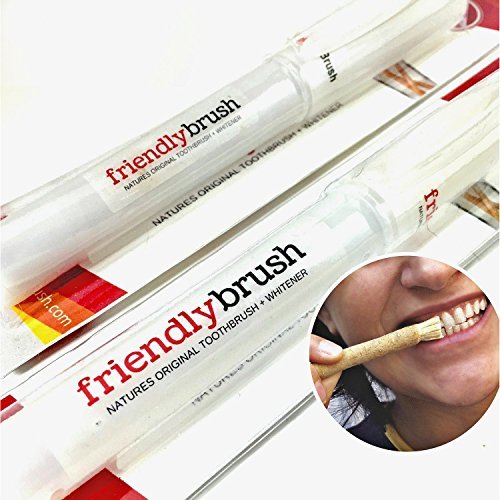 Teeth Whitening Stick by Friendly Brush Miswak Natural, Effective