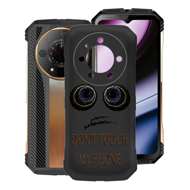 Coque Doogee S110 en silicone noir souple ultra mince et antichoc