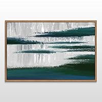 Framed Canvas Wall Art Large Abstract Canvas Prints Home Artwork Decoration for Living Room,Bedroom - 16x24 inches