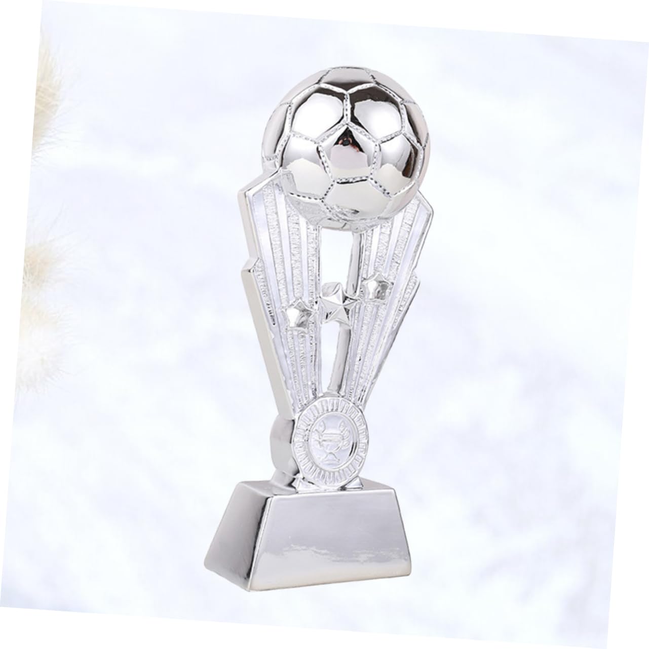 Toddmomy Calcio Resina Placcata con Base per Decorazione per Scuole e Uffici Bronzo Premio per Regali per Amanti del Calcio