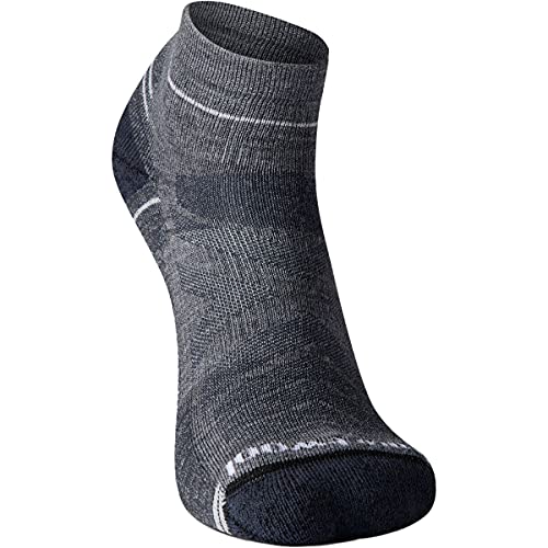 Smartwool Hike Light Cushion Ankle Socks, Medium Gray, Large #TOP2