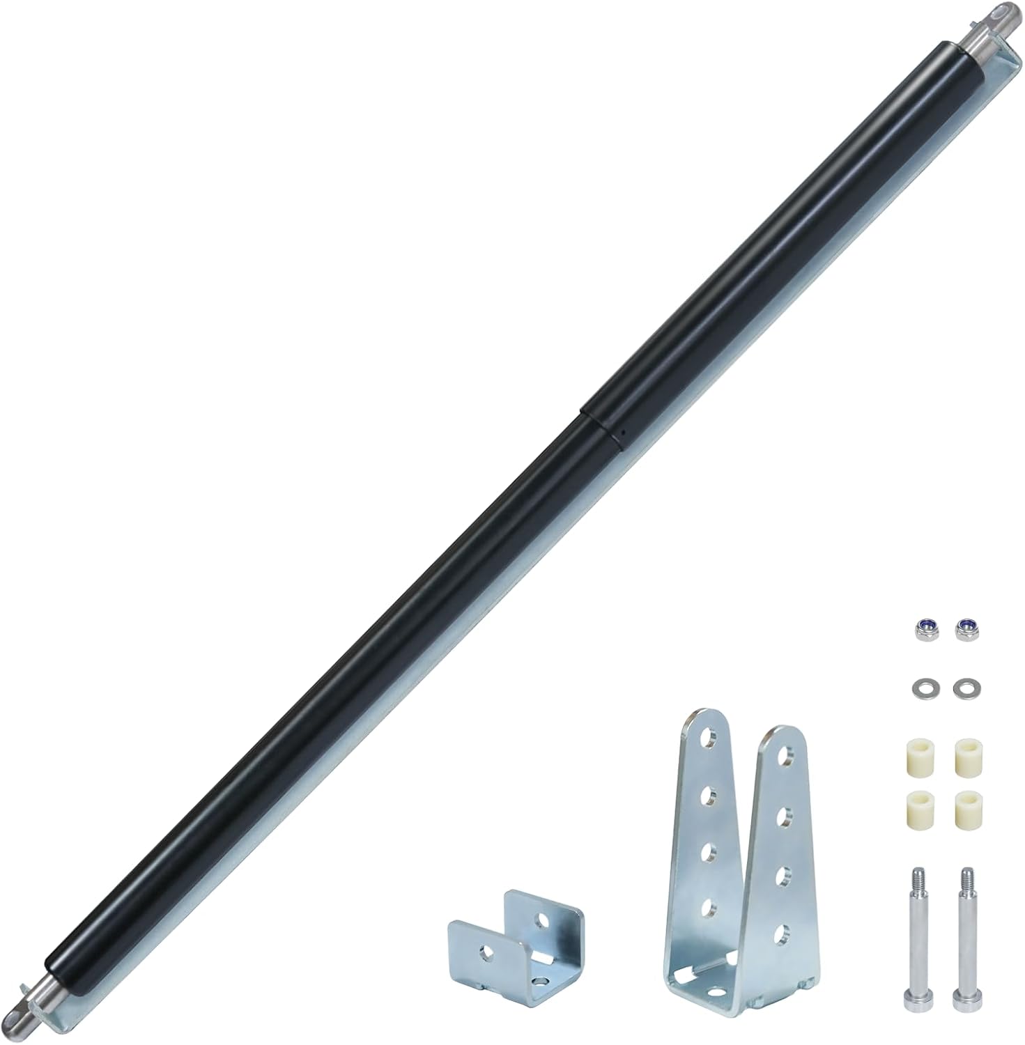 TB200B Heavy Duty Hydraulic Outdoor Door Closer, Suitable for 40 to 64 inch Doors, Load Capacity 60 to160 lbs | for Farms/ranches/Gardens (Black)