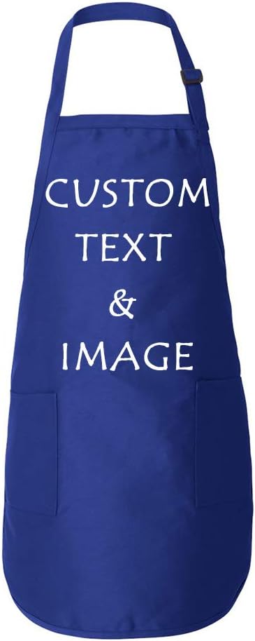 Customized Kitchen Chef Apron Personalized with Your Image and Text