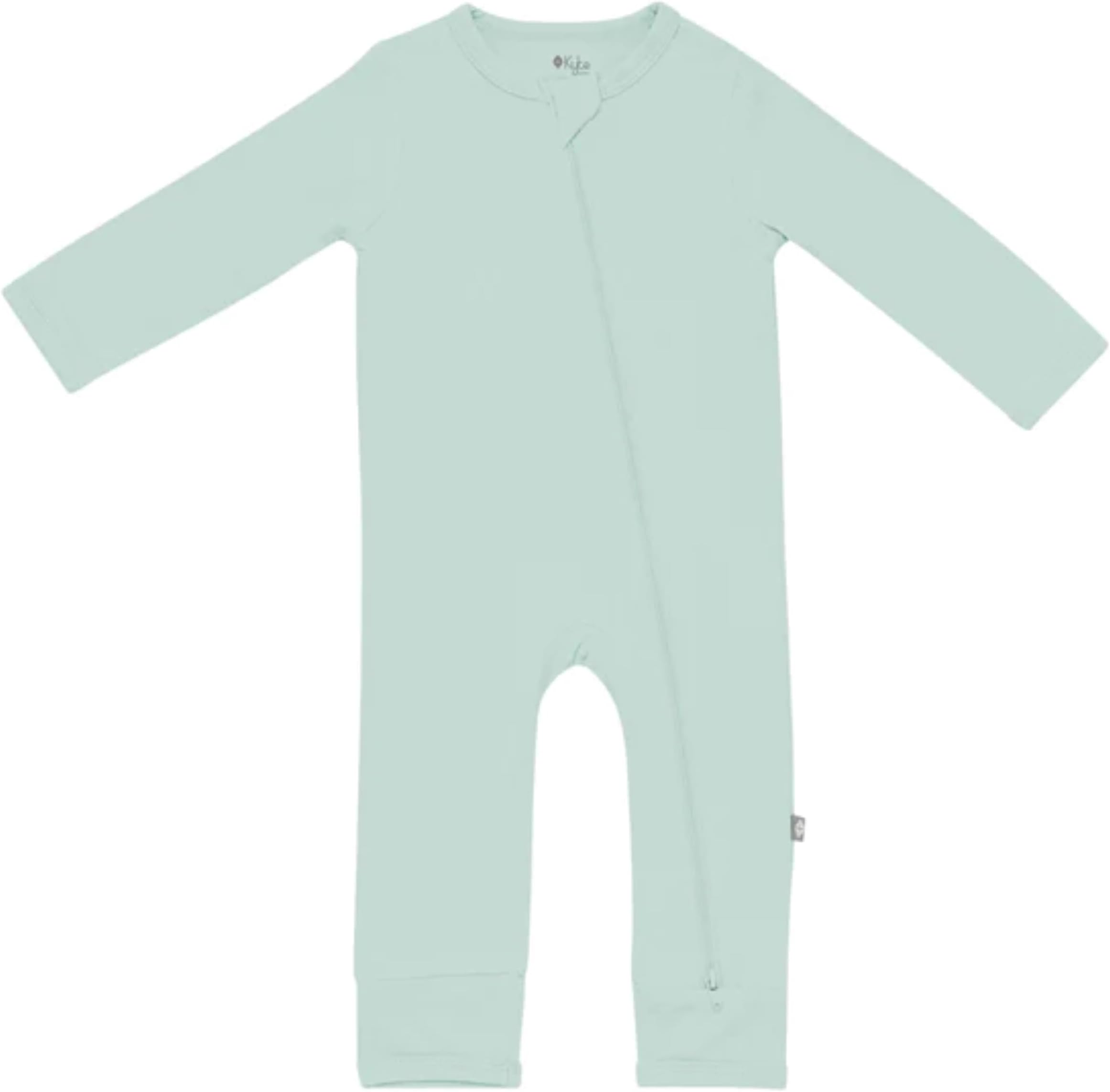 Unisex Rayon Made From Bamboo Zippered Rompers 0-24 Months