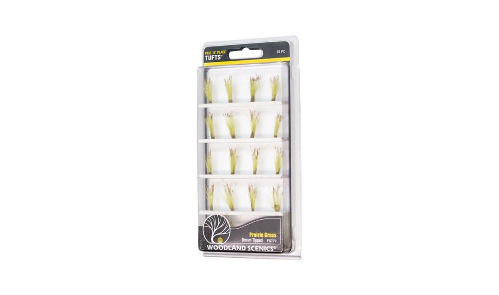 Woodland Scenics WFS779 Brown Tipped Prairie Grass Tufts