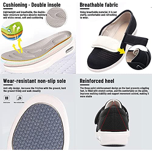 Chaussures et engrais après avoir réglable scratch pour pieds gonflés - 8