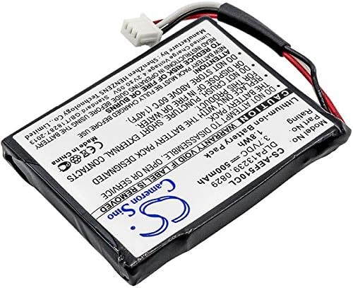Cameron Sino NEW Replacement Battery Fit for Texet(500mAh / 1.85Wh) 0837, DLP413239