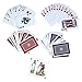 Cartamundi 100% Classic Plastic Playing Cards - 12 Pack - 6 Blue and 6 Red Decks