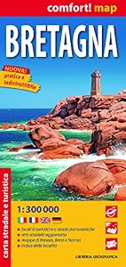 Carta Stradale della Bretagna - Comfort Map 1: 300 000