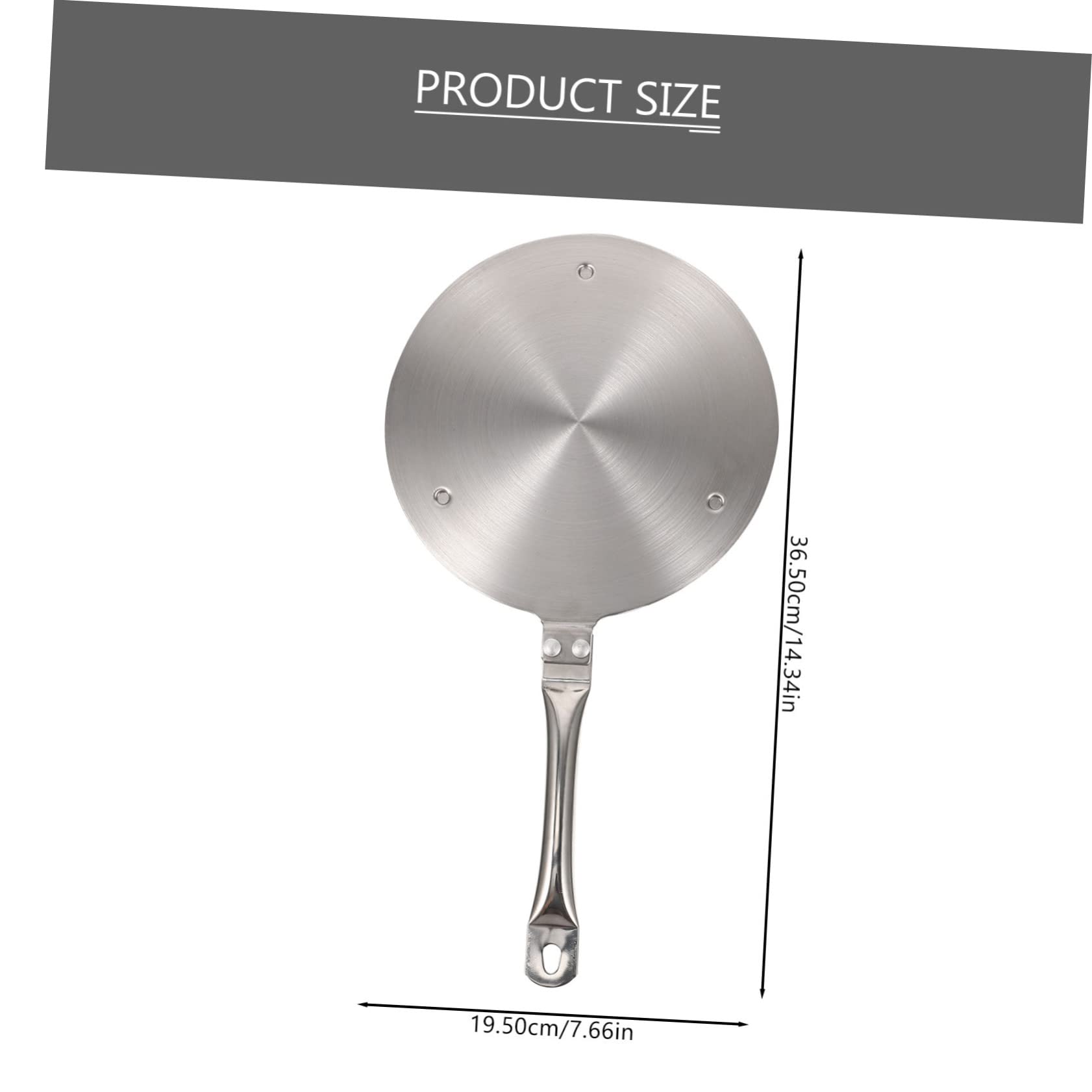 KICHOUSE Kitchen Heat Diffuser Plate Stainless Steel Induction Cooker Adapter for Even Heat Distribution Compatible with Gas and Electric Stoves for Cooking and Pots
