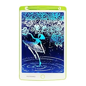 LCD Writing Tablet 10 Inch Color HUIXIANG Electronic Drawing Board Digital Rewritten Drawing Pad Multi Colour Durable…