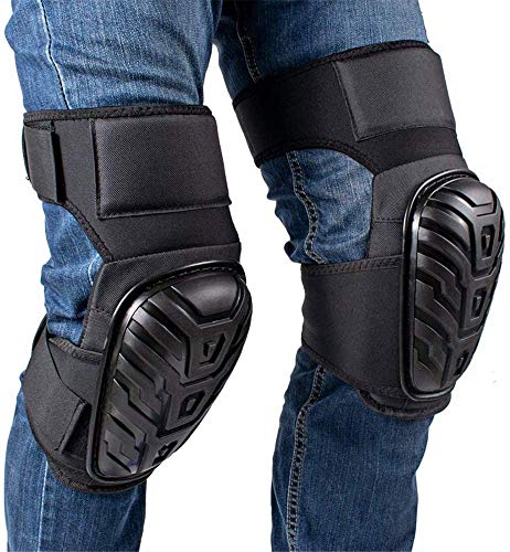 ZGYQGOO 2 Pair Heavy Duty Knee Pads, for Cleaning Flooring and Garden, for Work, Construction Gel Knee Pads Tools