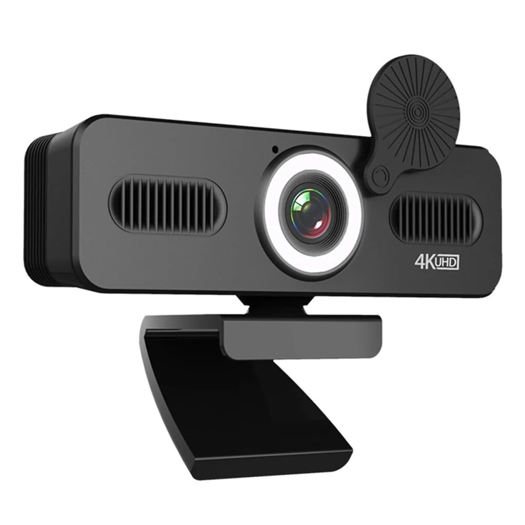 Webcam 4k Webcam 1080P Web Camera with Microphone Web Cam for PC Computer Laptop Video with Webcam Cover(1080p)-image-33