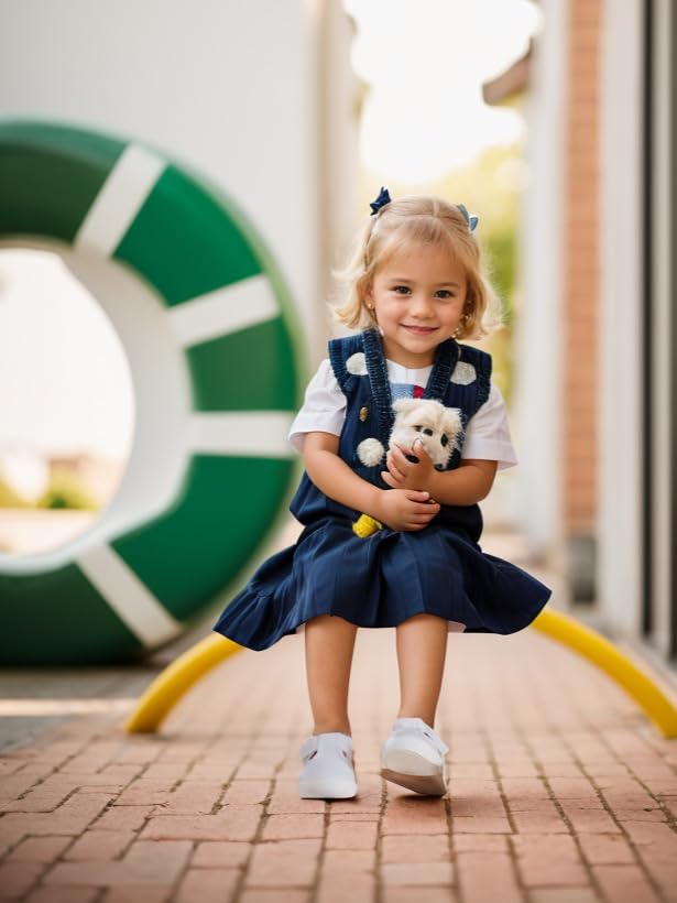 Girls Canvas Shoes Toddler Casual Sneakers Kids Low Top Casual Fashion Shoes Hook and Loops Walking Running Shoes2