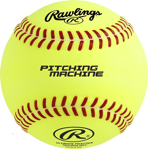 Rawlings Practice Softballs for Pitching Machines (12 Pack)