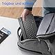 FINTIE Ultradünn Bluetooth Tastatur mit deutschem Layout QWERTZ für iPad Air/Pro/Mini/iPad 10.9/10.2/9.7/iPhone/Samsung/Android, Schwarz