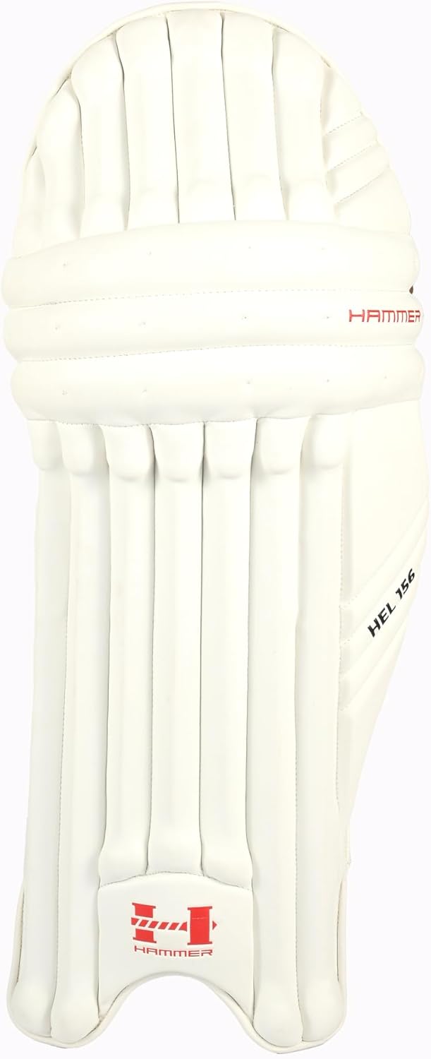 Hammer HEL 156 Cricket Batting Pad - White