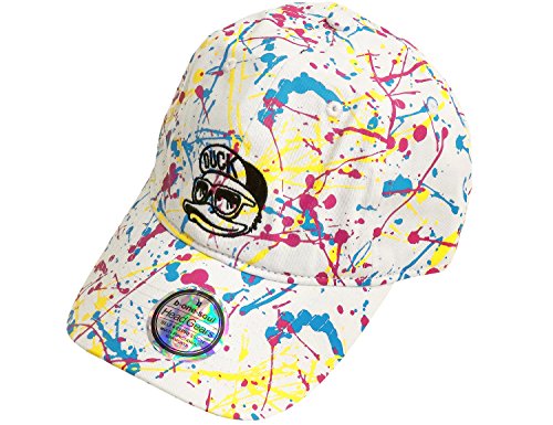 [�r�[�����\�E��] DUCK DUDE �L���b�v �X�v���b�V���� ���[�L���b�v �_�b�N�f���[�h �X�q �A�q�� �h�J (�z���C�g, �t���[�T�C�Y)