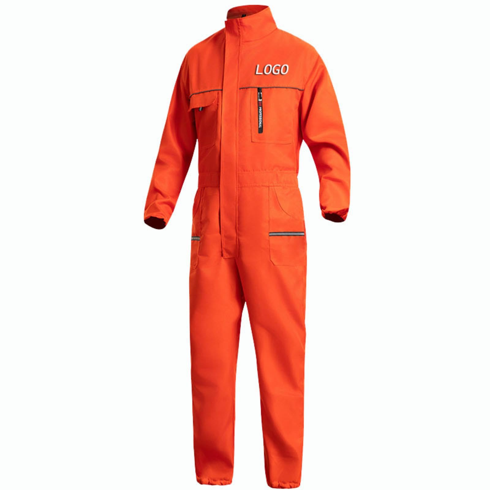 Honghuang Maßgeschneiderte Herren Arbeitskleidung, Arbeitsuniformen mit Individuellem Logo, Personalisierte Overalls für Mechanische Werkstätten, Dicker Feuerfester Overall
