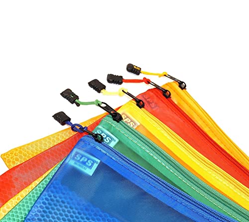 Image of Large Size Document Zip Bag /Pouch Multicolour (20, Cheque Size)