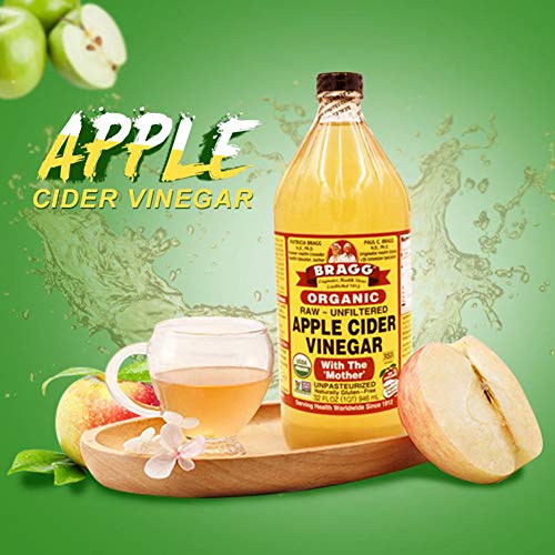 Bragg Organic Raw Apple Cider Vinegar, 32 Ounce - 3 Pack