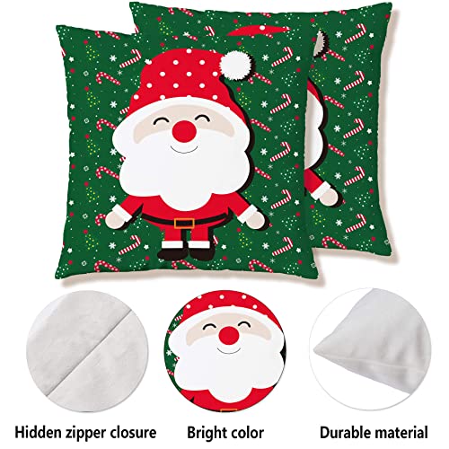 Christmas Pillow Covers 18X18 - Kids' Pillowcases Cushion Pillow Cover -Square Pillowcase Baby Room Decorative For Child Boys Girls,Toddler Throw Pillows Covers Decorations Case For Couch Sofa Bedroom #TOP2