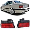 Rückleuchten Rot Schwarz Smoke Set passend für 3er BMW E36 Limousine 90-99