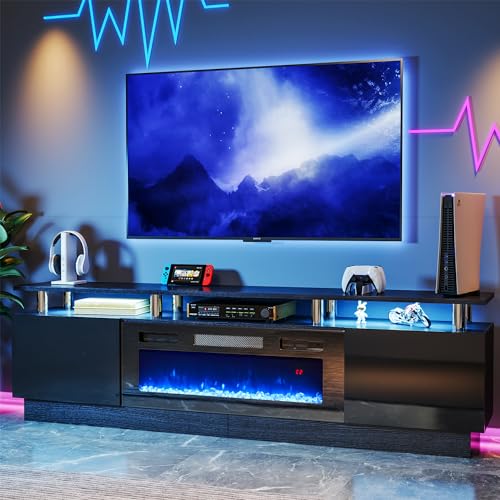 Breezestival Fireplace TV Stand with 36