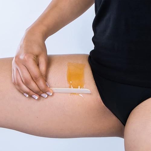 Miniatura 6 de Parissa Kit de cera cálida para piernas y cuerpo, fórmula para microondas estilo salón para depilación gruesa en la cara o el cuerpo, kit de